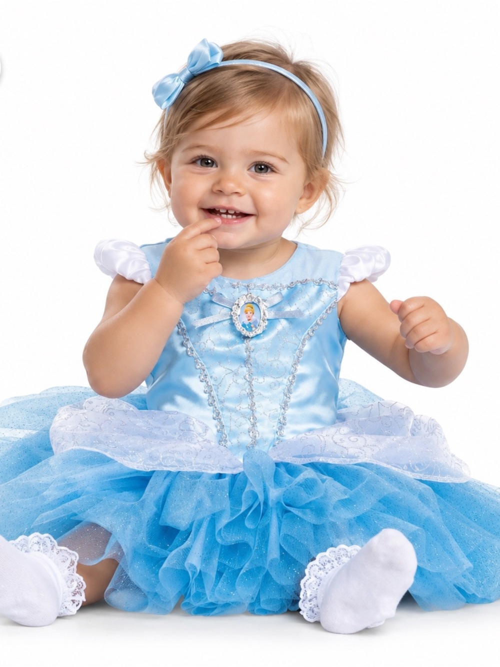 Disguise Disney Baby Cinderella  Princess Tutu Dress Size: Baby 12-18 Months